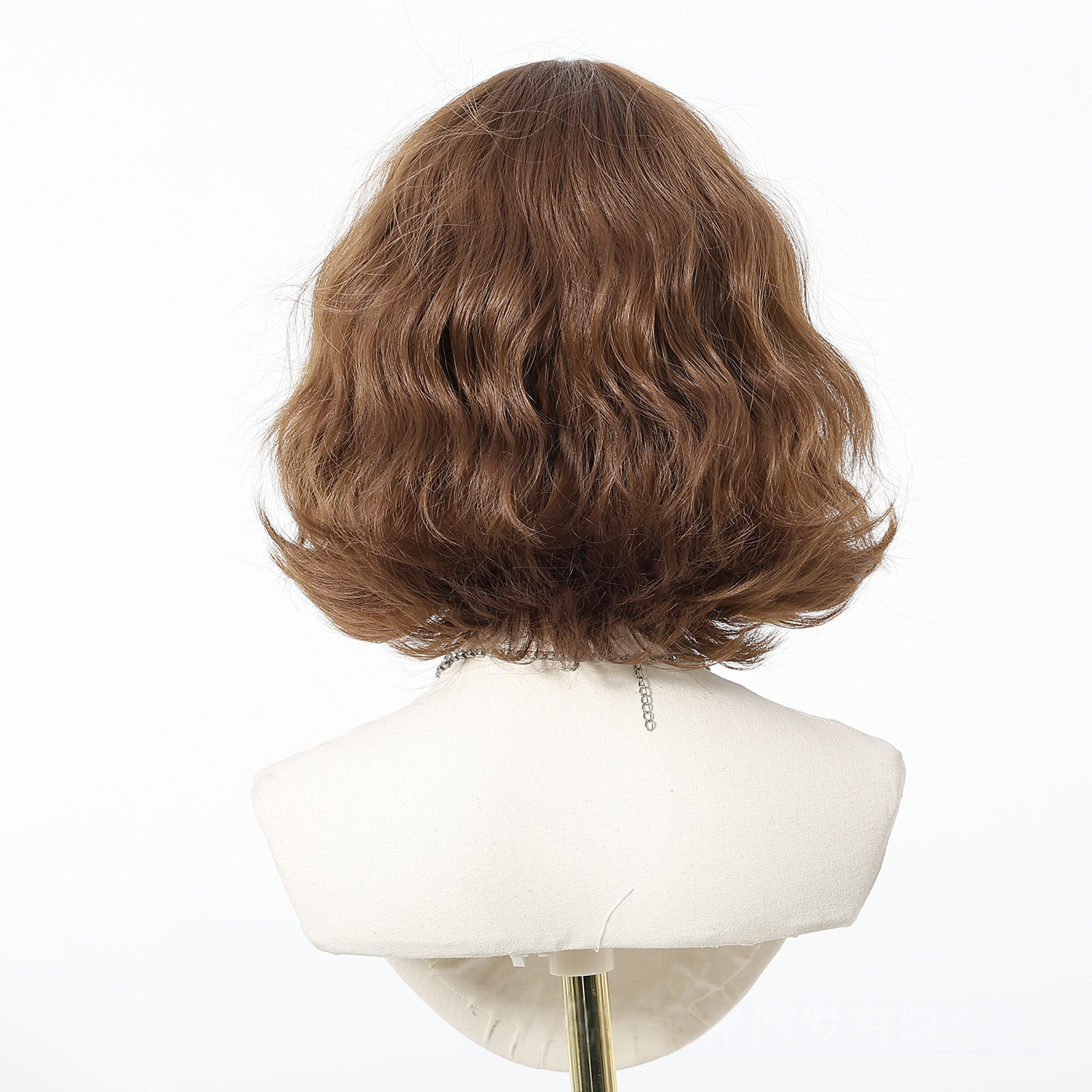 LANA-2  Platinum Blonde Short Bob Wig with Bangs, Straight Synthetic Wig for Women, Heat Resistant, Natural Looking Daily Party Wig