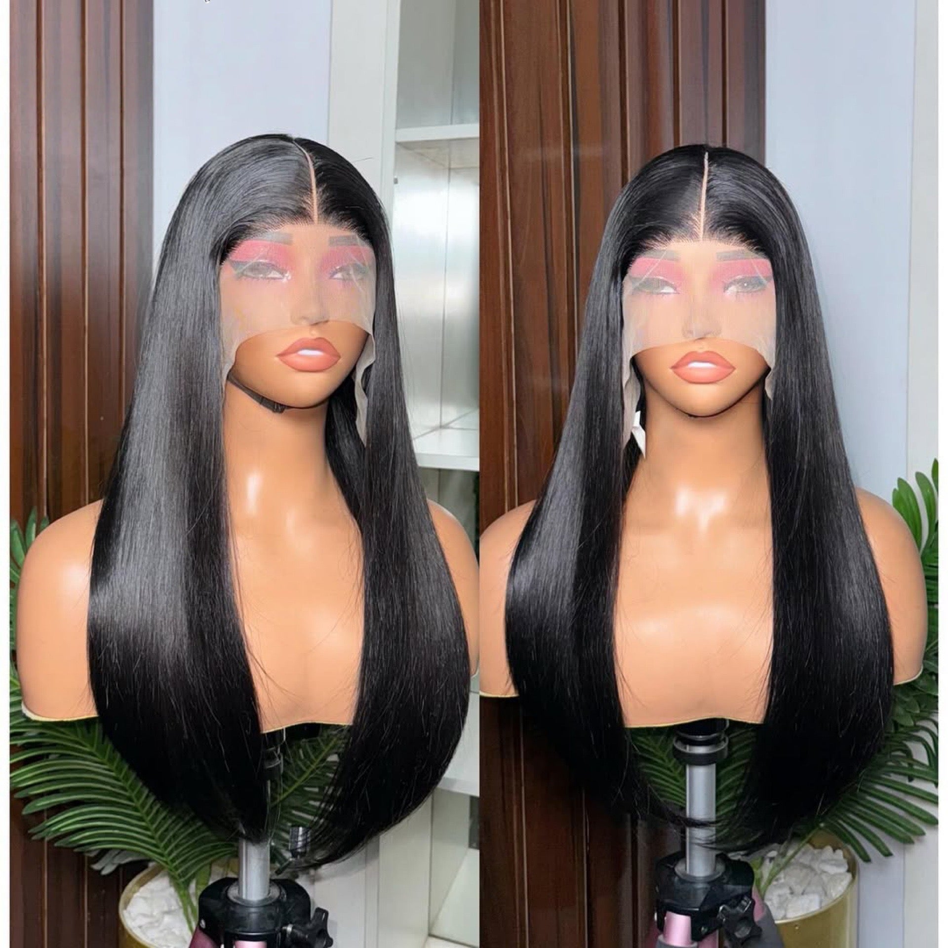 X7  100% Virgin Human Hair Bouncy Curly Lace Front Wig, Full Hand-Tied DD Vietnam Curly Wig with Versatile Bangs, Pre Plucked Natural Hairline, Restylable Glueless Wig for Black Women, Multiple Lengths Available