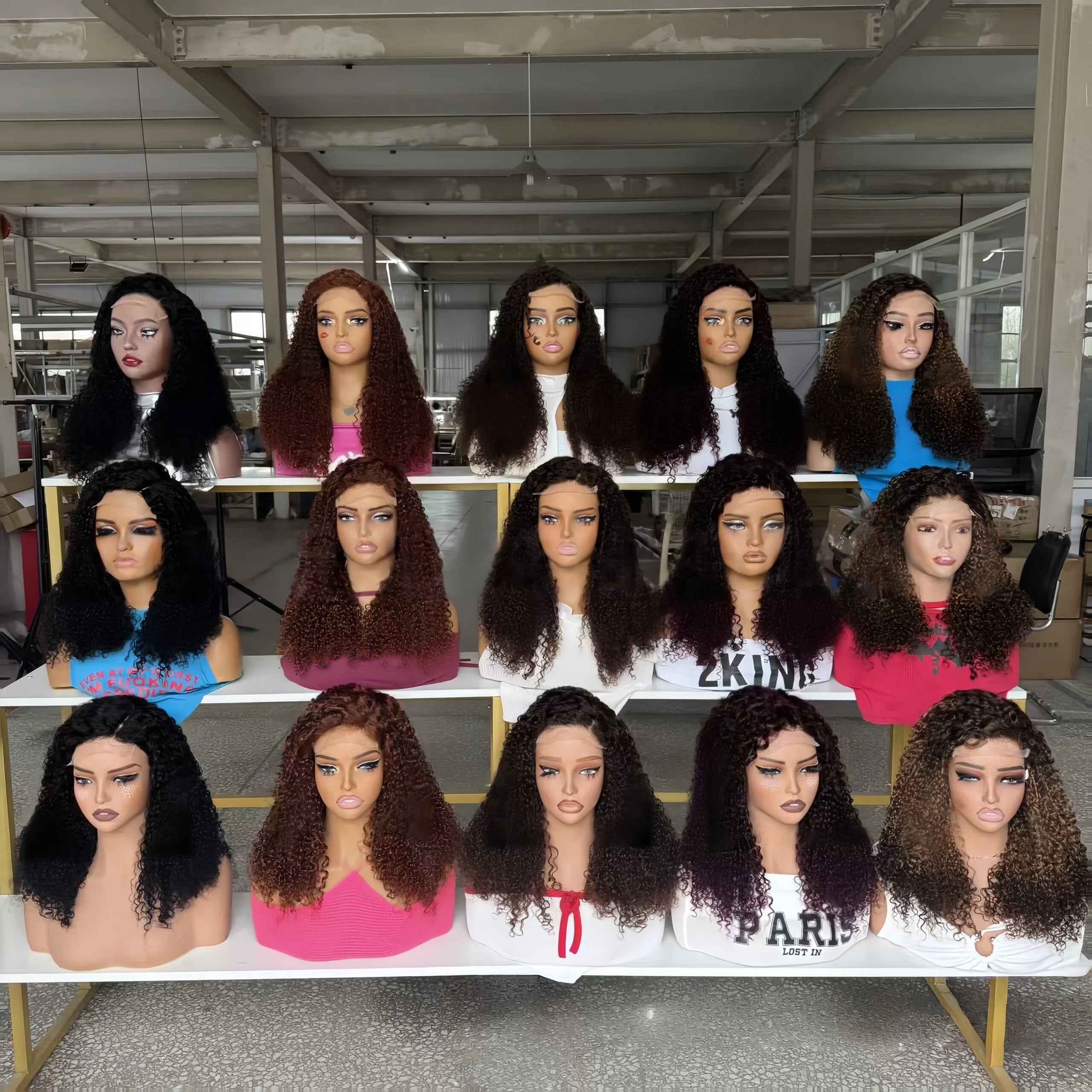 X3 Deep Curly Human Hair Lace Front Wig, 100% Unprocessed Virgin Hair, Pre-Plucked Natural Hairline, Glueless Curly Wig for Black Women